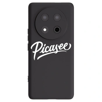 Picasee husă neagră din silicon pentru Honor Magic7 Lite 5G - Picasee - old logo - white