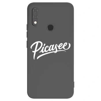 Picasee husă neagră din silicon pentru Xiaomi Redmi Note 7 - Picasee - old logo - white