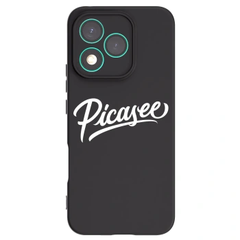 Picasee husă neagră din silicon pentru Honor 400 Lite 5G - Picasee - old logo - white
