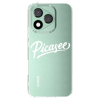 Picasee husă transparentă din silicon pentru Honor 400 Lite 5G - Picasee - old logo - white