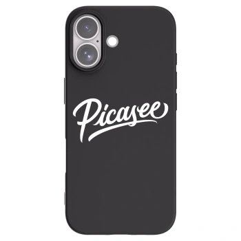 Picasee husă neagră din silicon pentru Apple iPhone 17 - Picasee - old logo - white