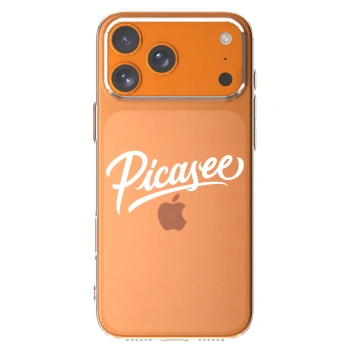 Picasee husă transparentă din silicon pentru Apple iPhone 17 Pro Max - Picasee - old logo - white