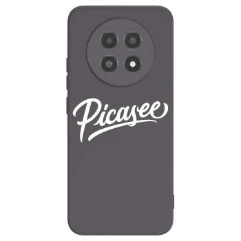 Picasee husă neagră din silicon pentru Realme 12X - Picasee - old logo - white
