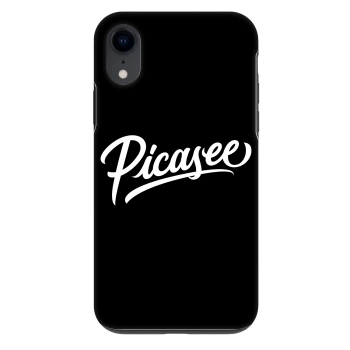 Husă pentru Apple iPhone XR - Picasee - old logo - white