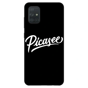 Husă pentru Samsung Galaxy A71 A715F - Picasee - old logo - white