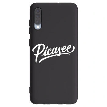 Picasee husă neagră din silicon pentru Samsung Galaxy A70 A705F - Picasee - old logo - white