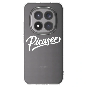 Picasee husă transparentă din silicon pentru Xiaomi Redmi Note 15 Pro+ - Picasee - old logo - white