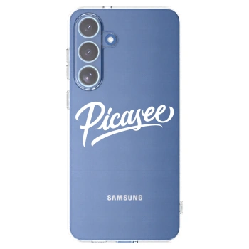 Picasee husă transparentă din silicon pentru Samsung Galaxy S25 FE 5G - Picasee - old logo - white