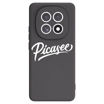 Picasee husă neagră din silicon pentru Xiaomi Redmi Note 15 - Picasee - old logo - white