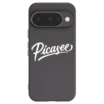 Picasee husă neagră din silicon pentru Google Pixel 10 - Picasee - old logo - white