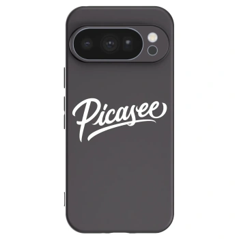 Picasee husă neagră din silicon pentru Google Pixel 10 Pro - Picasee - old logo - white