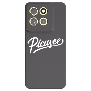 Picasee husă neagră din silicon pentru Motorola Moto G86 Power 5G - Picasee - old logo - white