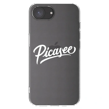 Picasee husă transparentă din silicon pentru Apple iPhone 17e - Picasee - old logo - white