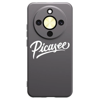 Picasee husă neagră din silicon pentru Honor Magic8 Lite 5G - Picasee - old logo - white