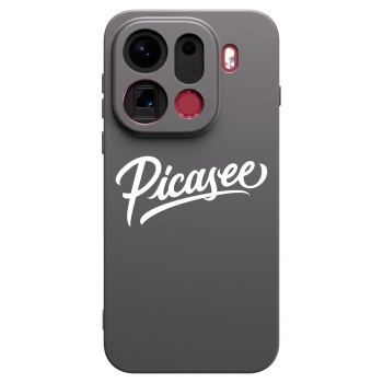 Picasee husă neagră din silicon pentru OPPO Find X9 Pro - Picasee - old logo - white