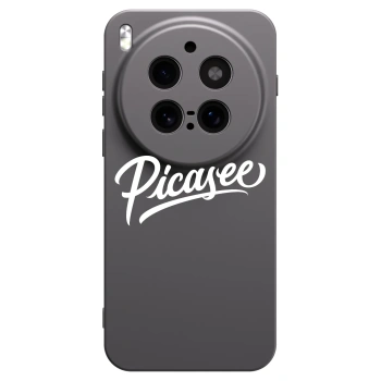 Picasee husă neagră din silicon pentru Vivo X300 Pro - Picasee - old logo - white