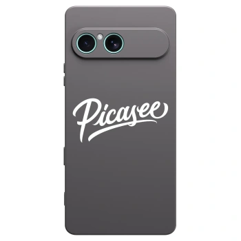 Picasee husă neagră din silicon pentru Sony Xperia 10 VII - Picasee - old logo - white