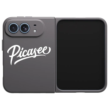 Picasee husă neagră din silicon pentru Apple iPhone Duo - Picasee - old logo - white