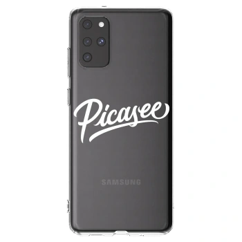 Picasee husă transparentă din silicon pentru Samsung Galaxy S20+ G985F - Picasee - old logo - white