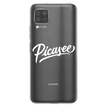 Picasee husă transparentă din silicon pentru Huawei P40 Lite - Picasee - old logo - white