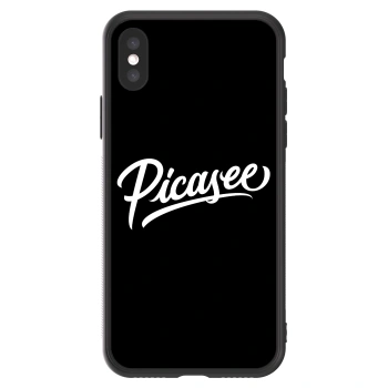 Picasee ULTIMATE CASE pentru Apple iPhone X/XS - Picasee - old logo - white