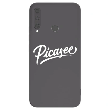Husă pentru Huawei P40 Lite E - Picasee - old logo - white