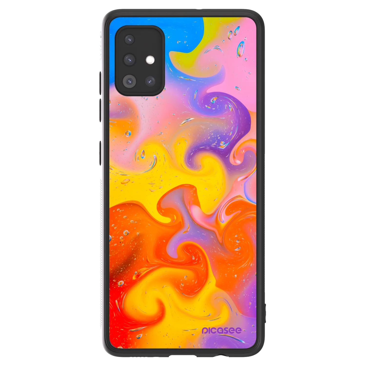 Picasee ULTIMATE CASE pentru Samsung Galaxy A51 A515F - Bubbles
