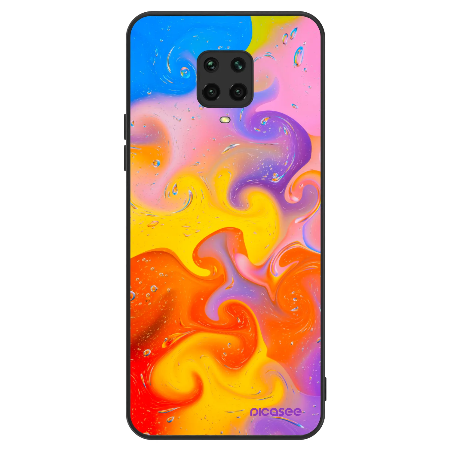 Picasee ULTIMATE CASE pentru Xiaomi Redmi Note 9 Pro - Bubbles