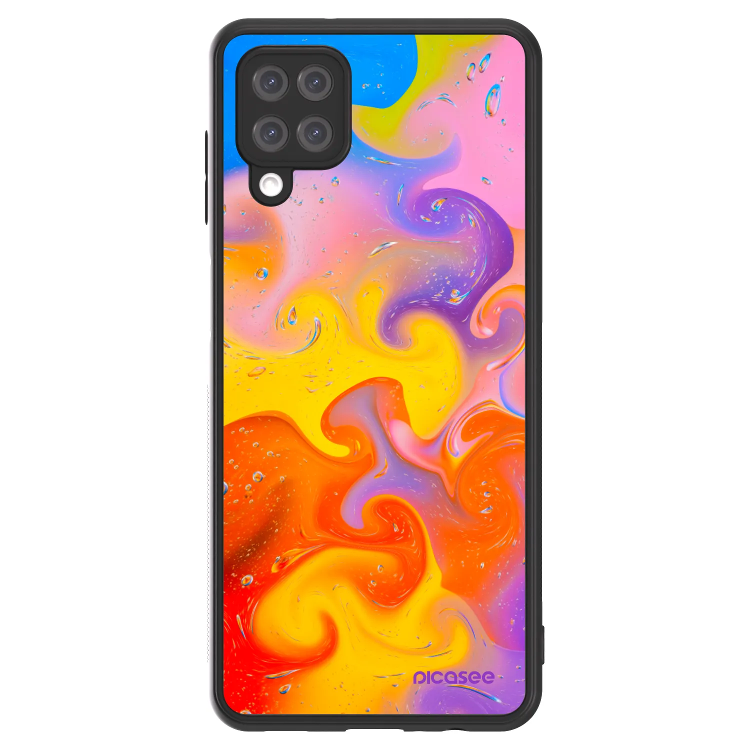 Picasee ULTIMATE CASE pentru Samsung Galaxy A12 A125F - Bubbles