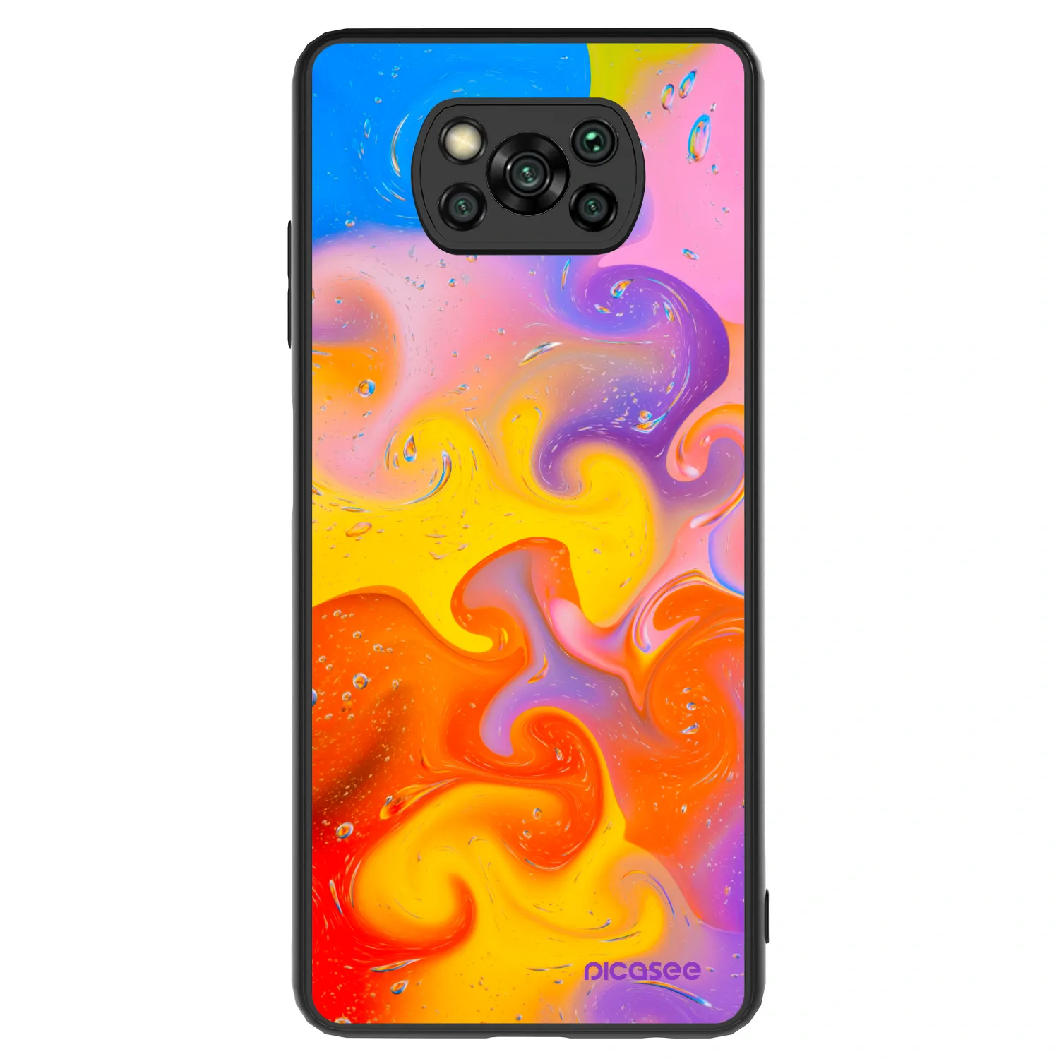 Picasee ULTIMATE CASE pentru Xiaomi Poco X3 - Bubbles