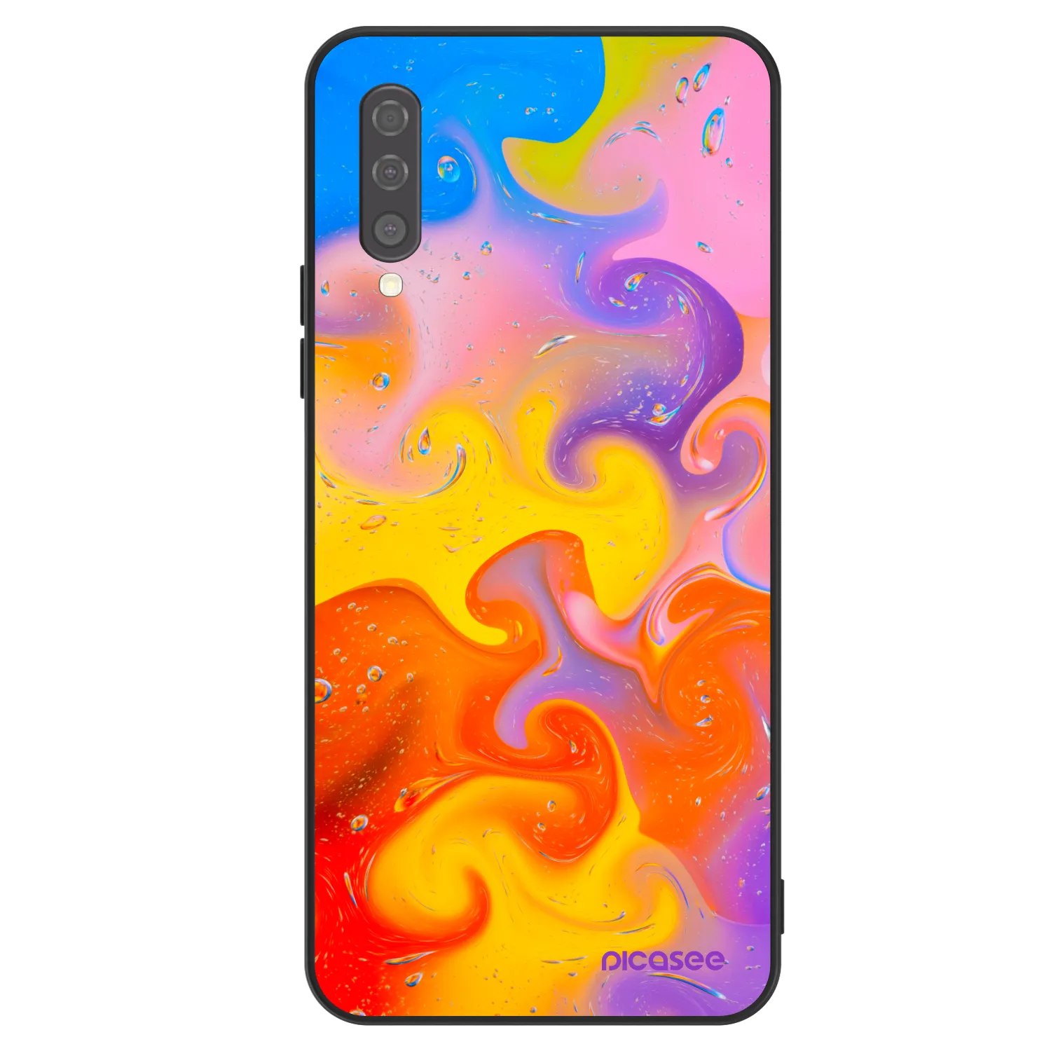 Picasee ULTIMATE CASE pentru Samsung Galaxy A50 A505F - Bubbles
