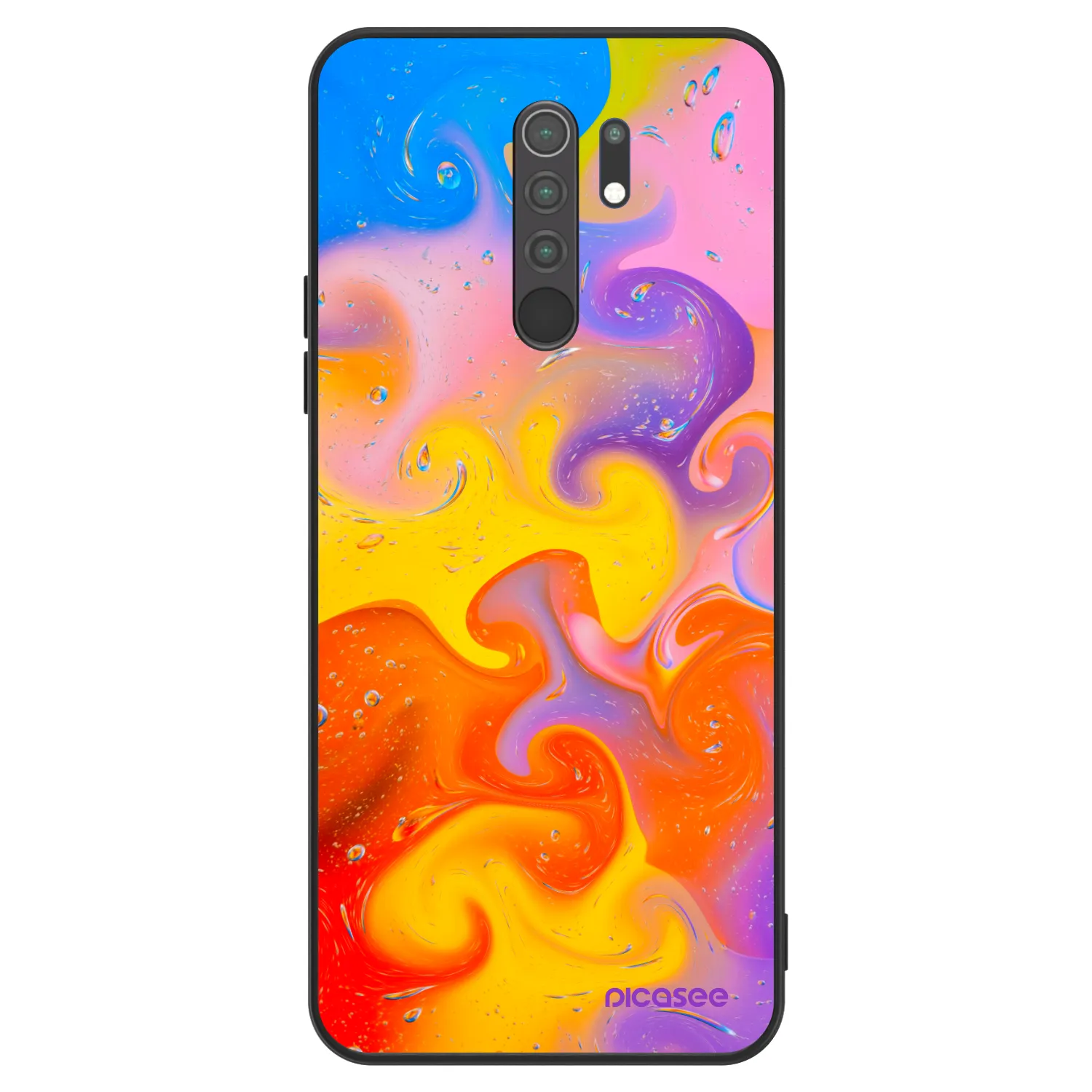 Picasee ULTIMATE CASE pentru Xiaomi Redmi 9 - Bubbles