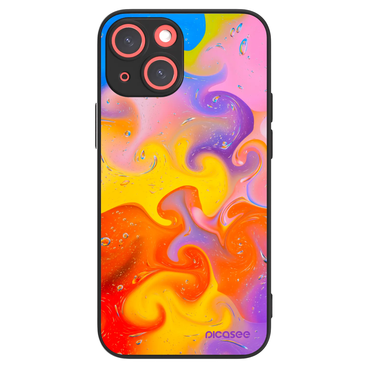 Picasee ULTIMATE CASE pentru Apple iPhone 13 mini - Bubbles