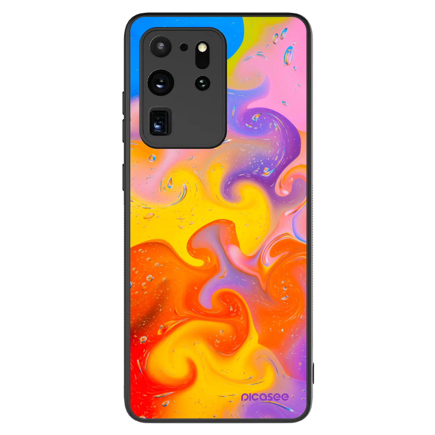 Picasee ULTIMATE CASE pentru Samsung Galaxy S20 Ultra 5G G988F - Bubbles