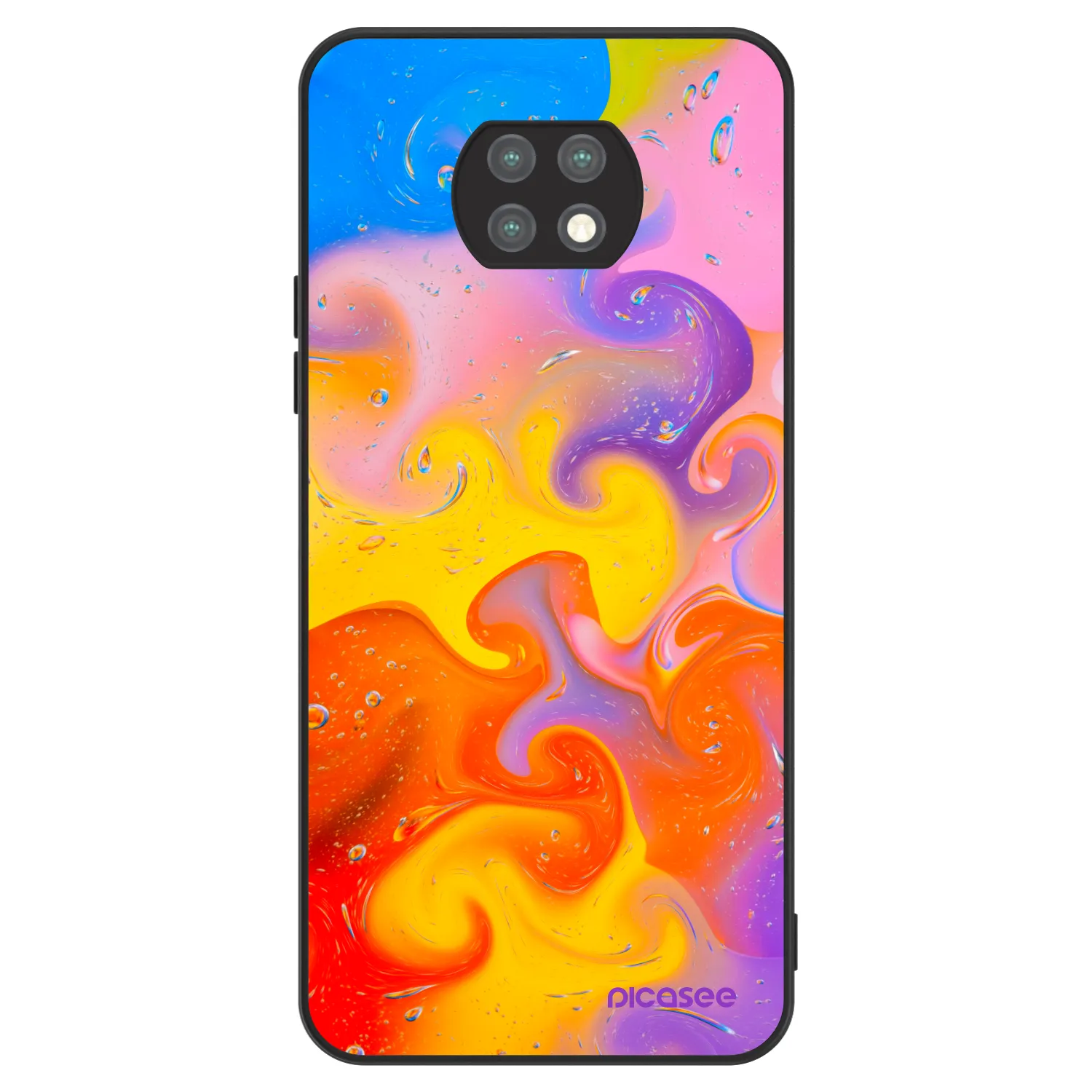 Picasee ULTIMATE CASE pentru Xiaomi Redmi Note 9T - Bubbles