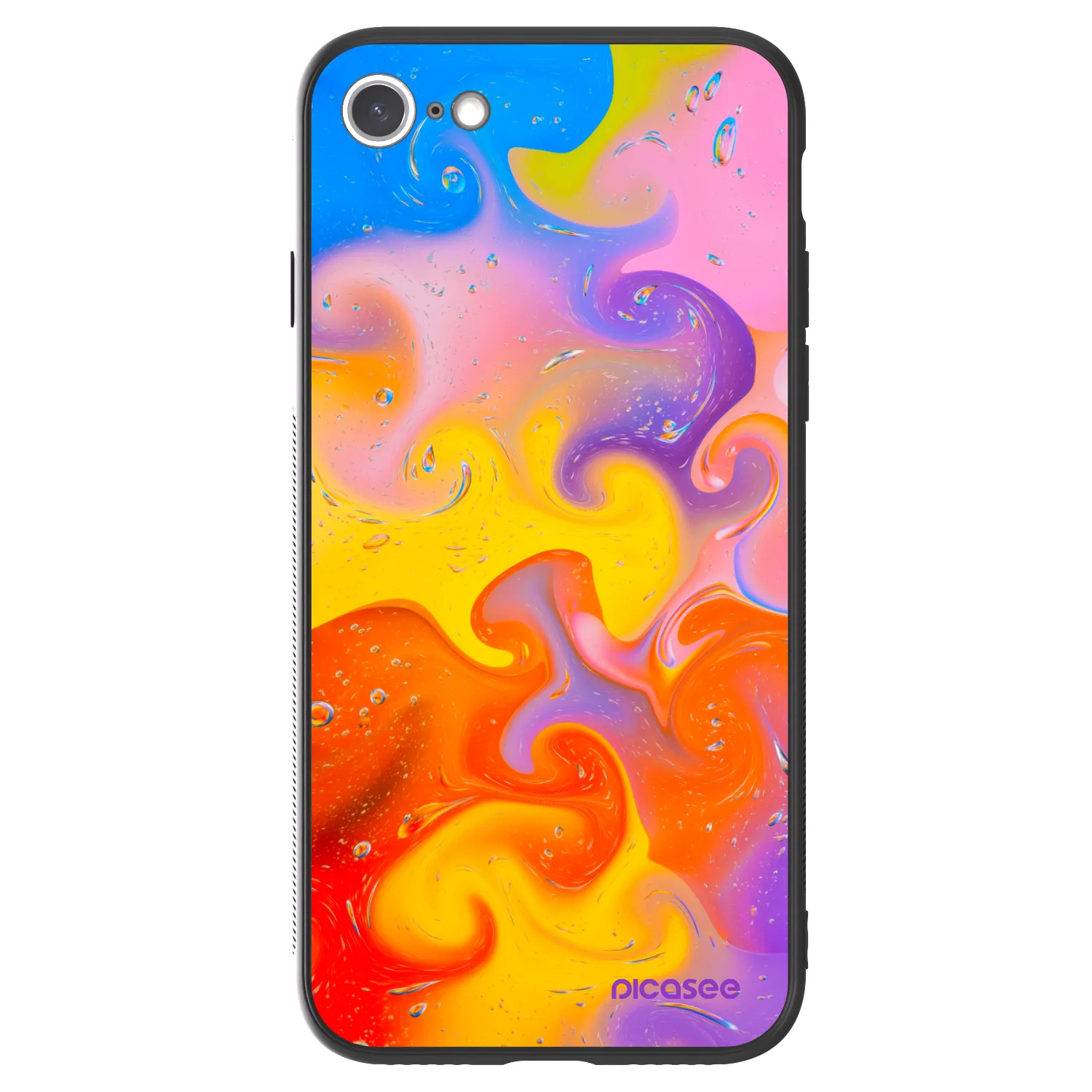 Picasee ULTIMATE CASE pentru Apple iPhone SE 2022 - Bubbles