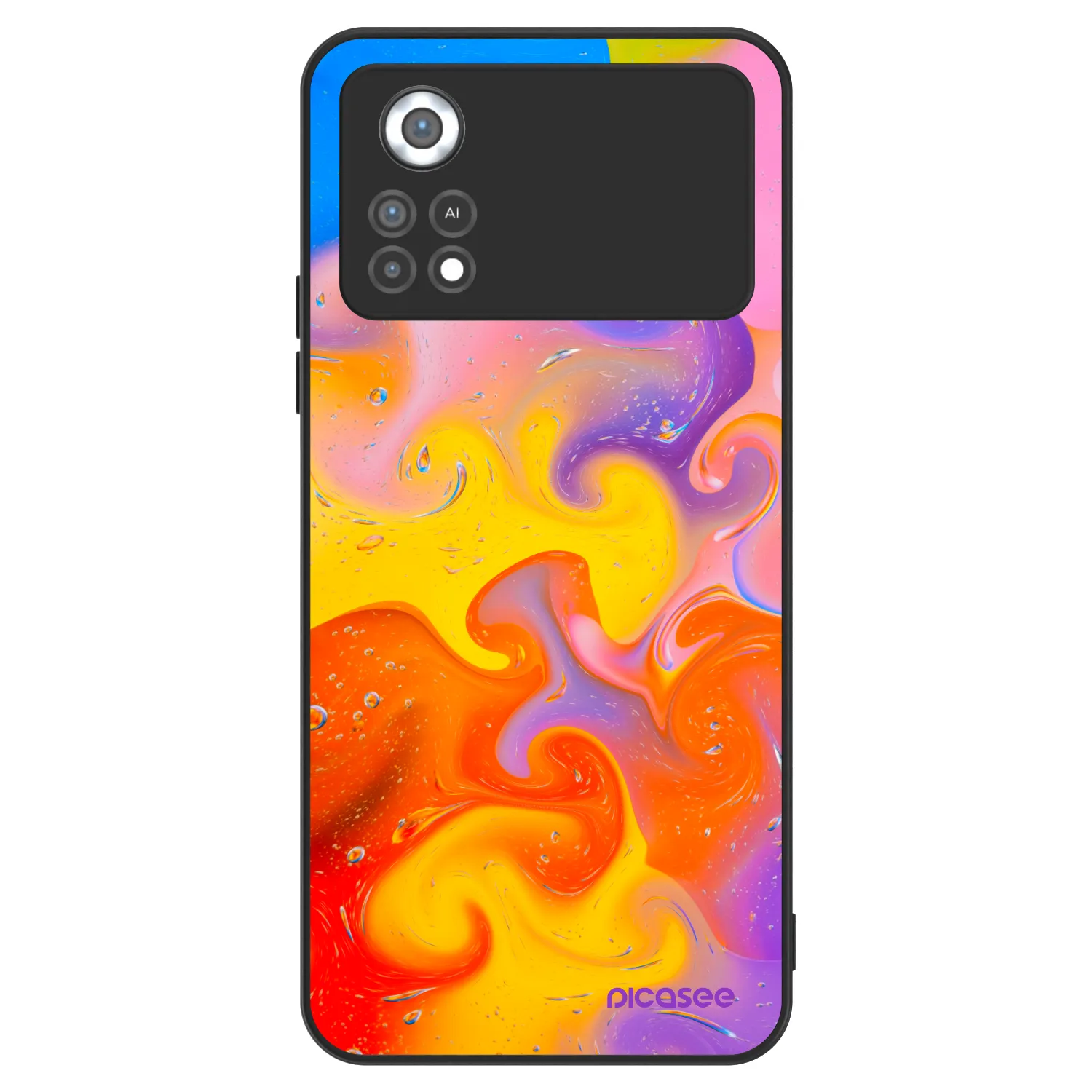 Picasee ULTIMATE CASE pentru Xiaomi Poco X4 Pro 5G - Bubbles