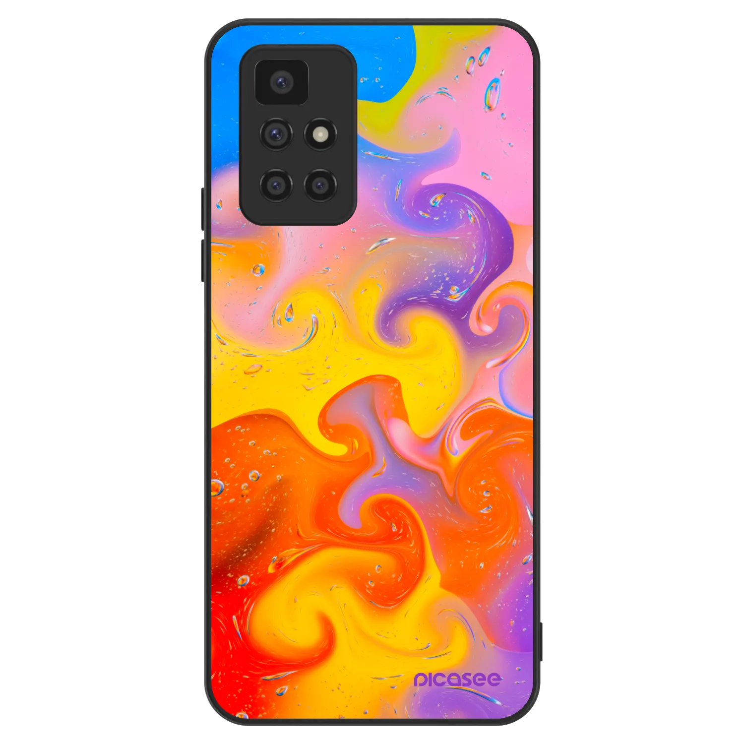 Picasee ULTIMATE CASE pentru Xiaomi Redmi 10 (2022) - Bubbles