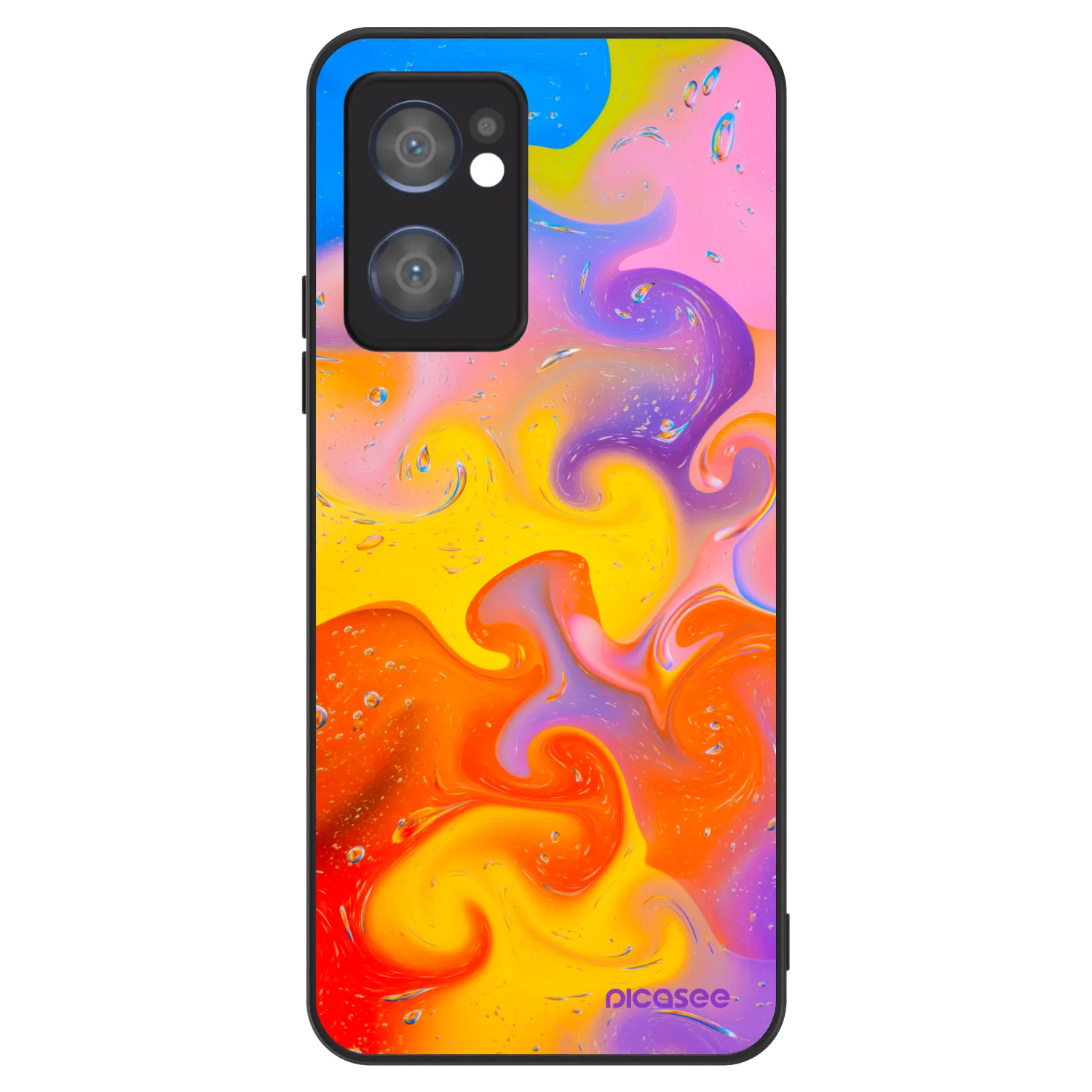 Picasee ULTIMATE CASE pentru OPPO Reno 7 5G - Bubbles