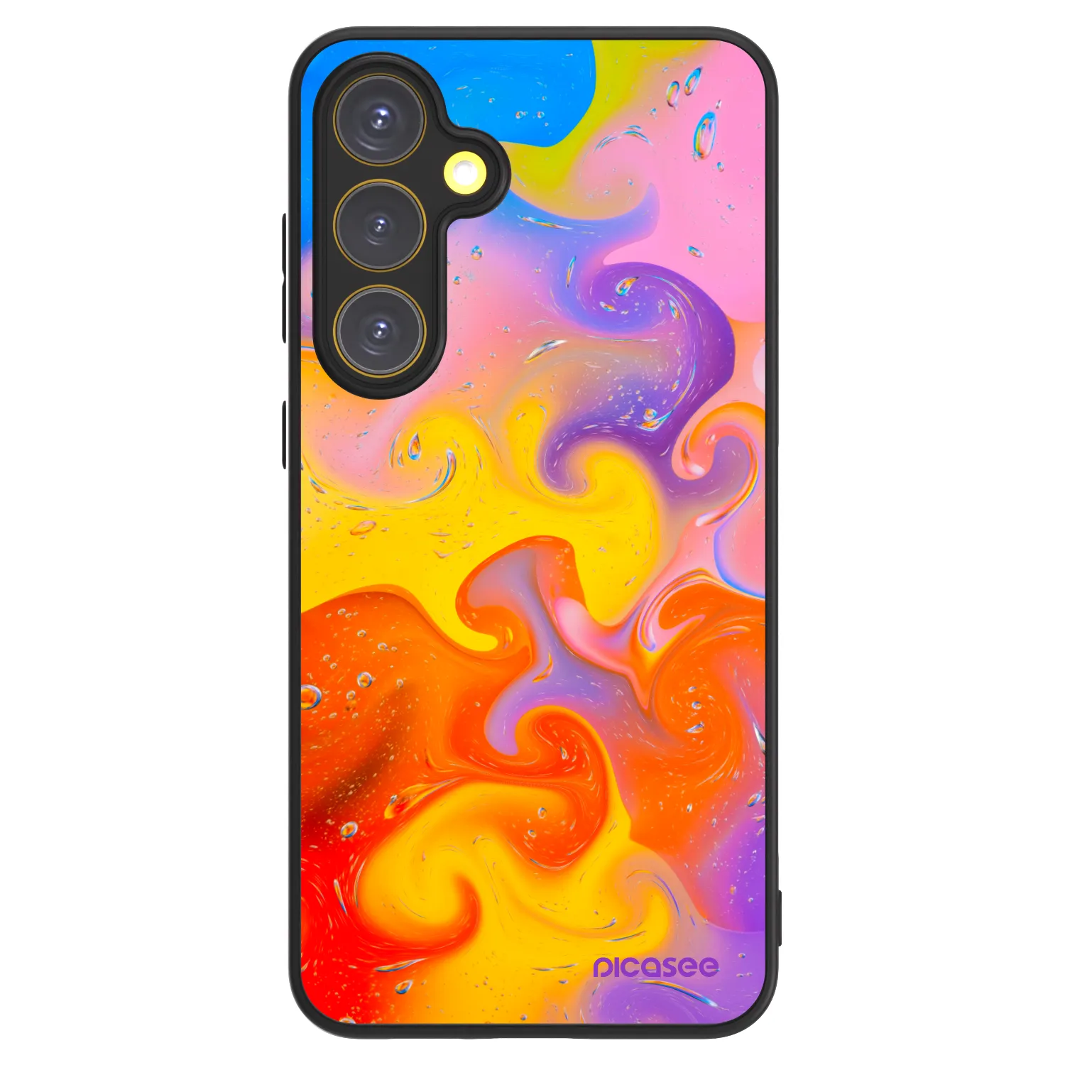 Picasee ULTIMATE CASE PowerShare pentru Samsung Galaxy S24 FE S721B - Bubbles
