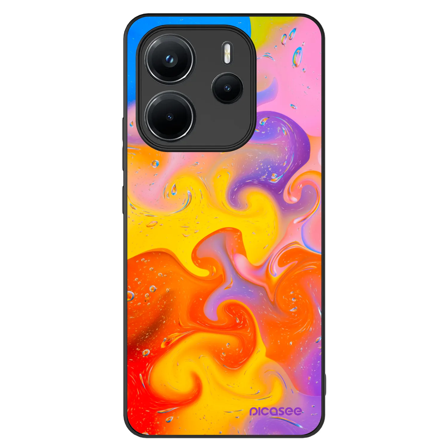 Picasee ULTIMATE CASE pentru Xiaomi Redmi Note 14 4G - Bubbles