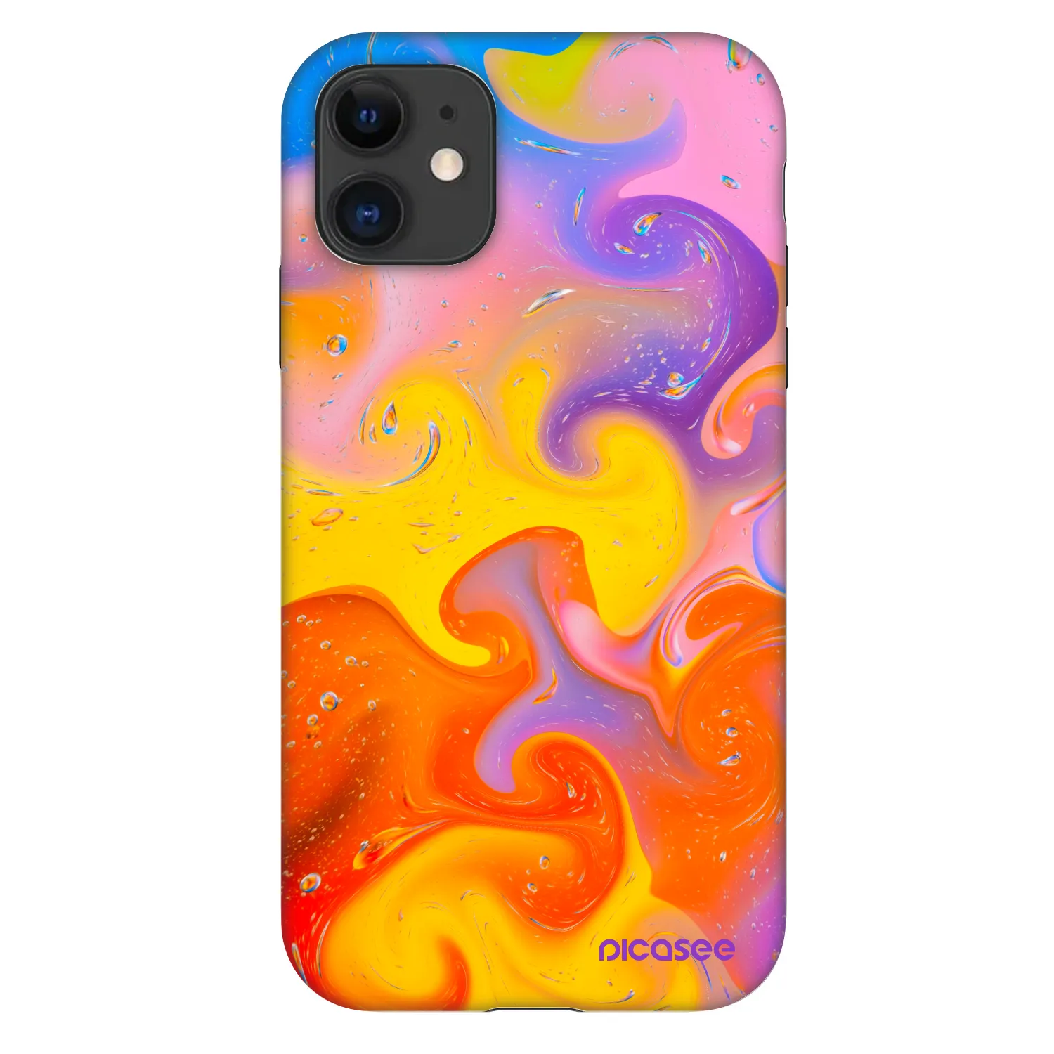 Picasee Fashion Case pentru Apple iPhone 11 - Bubbles
