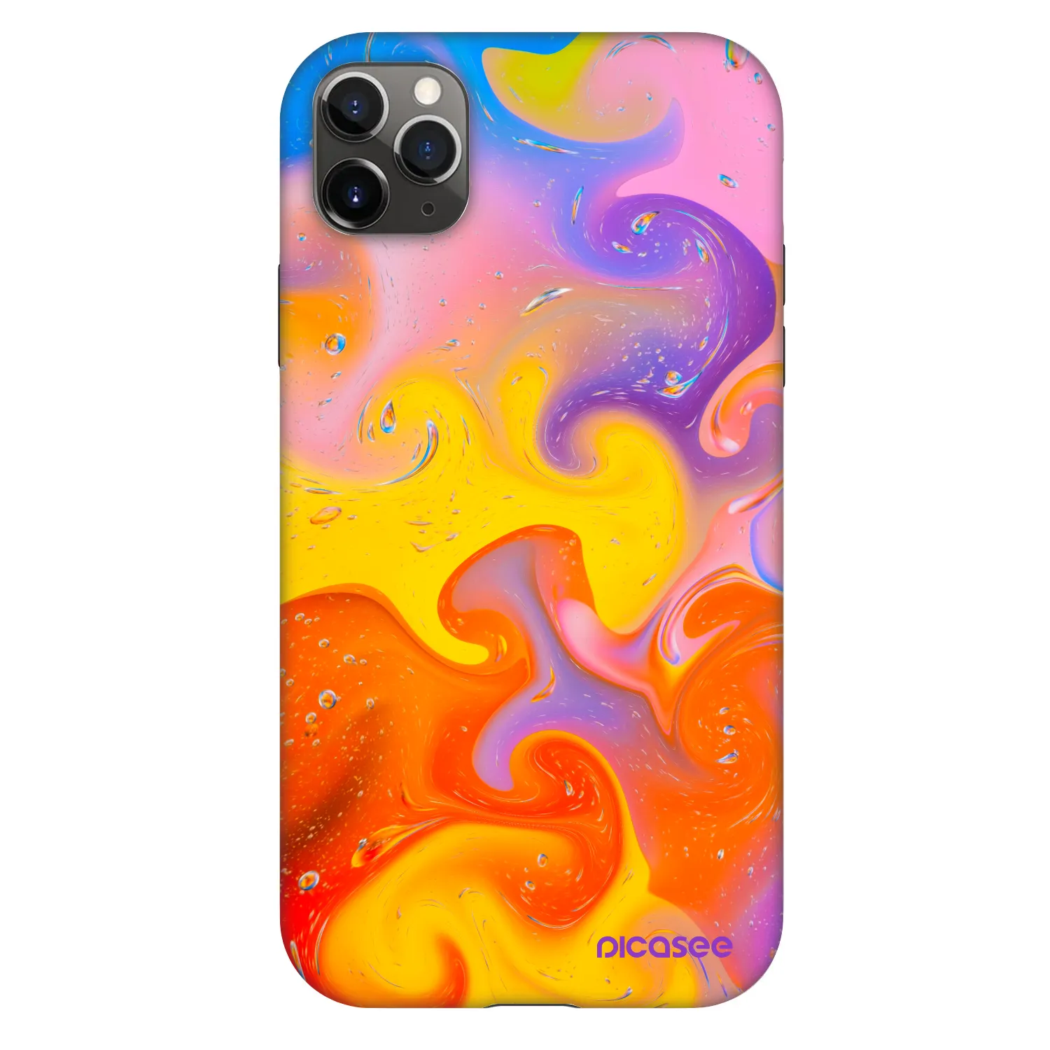 Picasee Fashion Case pentru Apple iPhone 11 Pro Max - Bubbles