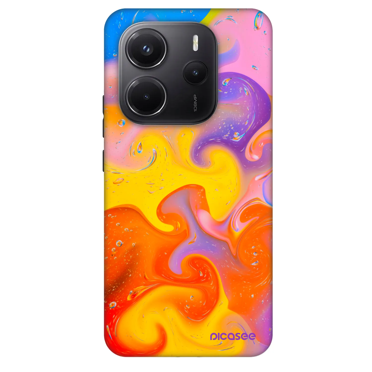 Picasee Fashion Case pentru Xiaomi Redmi Note 14 5G - Bubbles