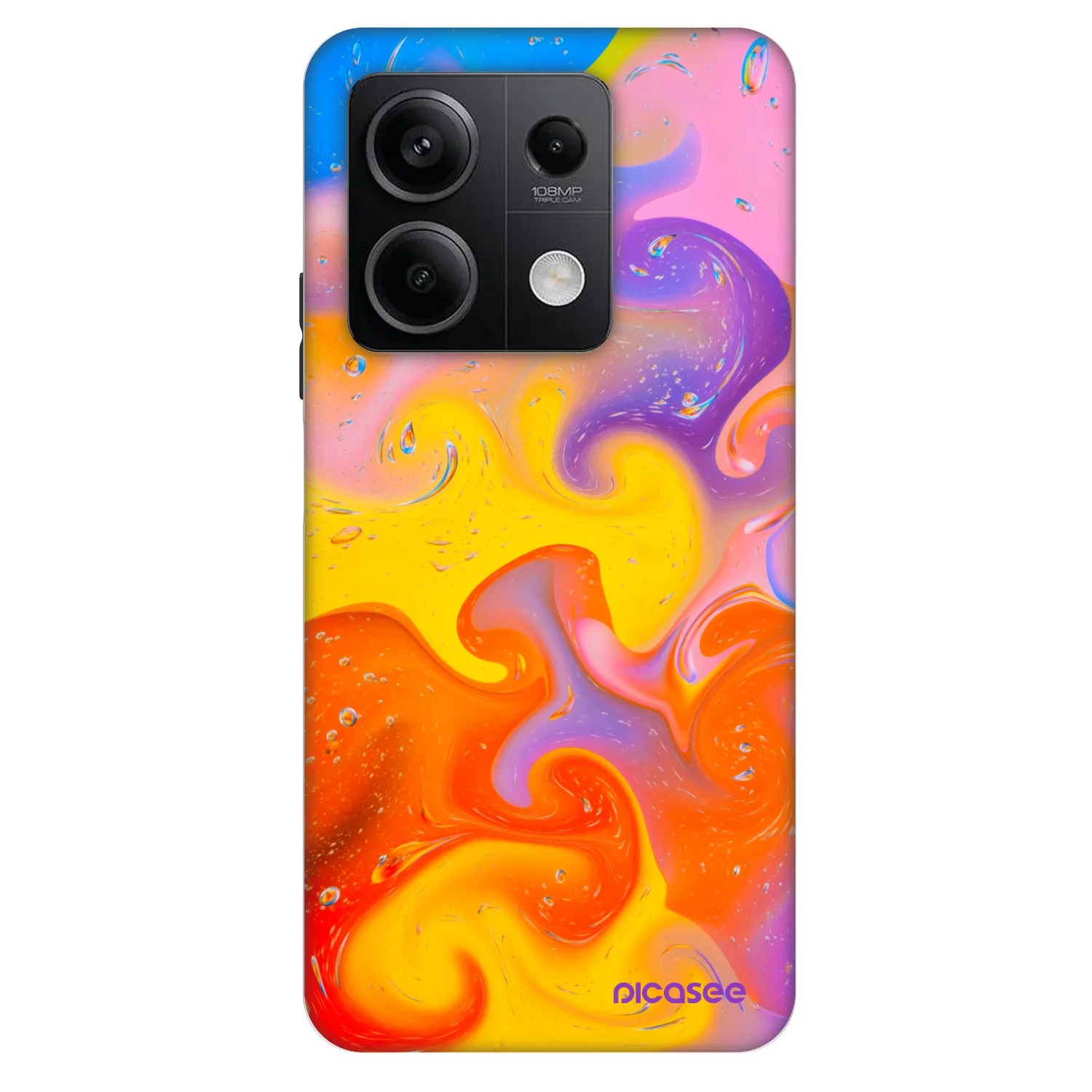 Picasee Fashion Case pentru Xiaomi Redmi Note 13 5G - Bubbles