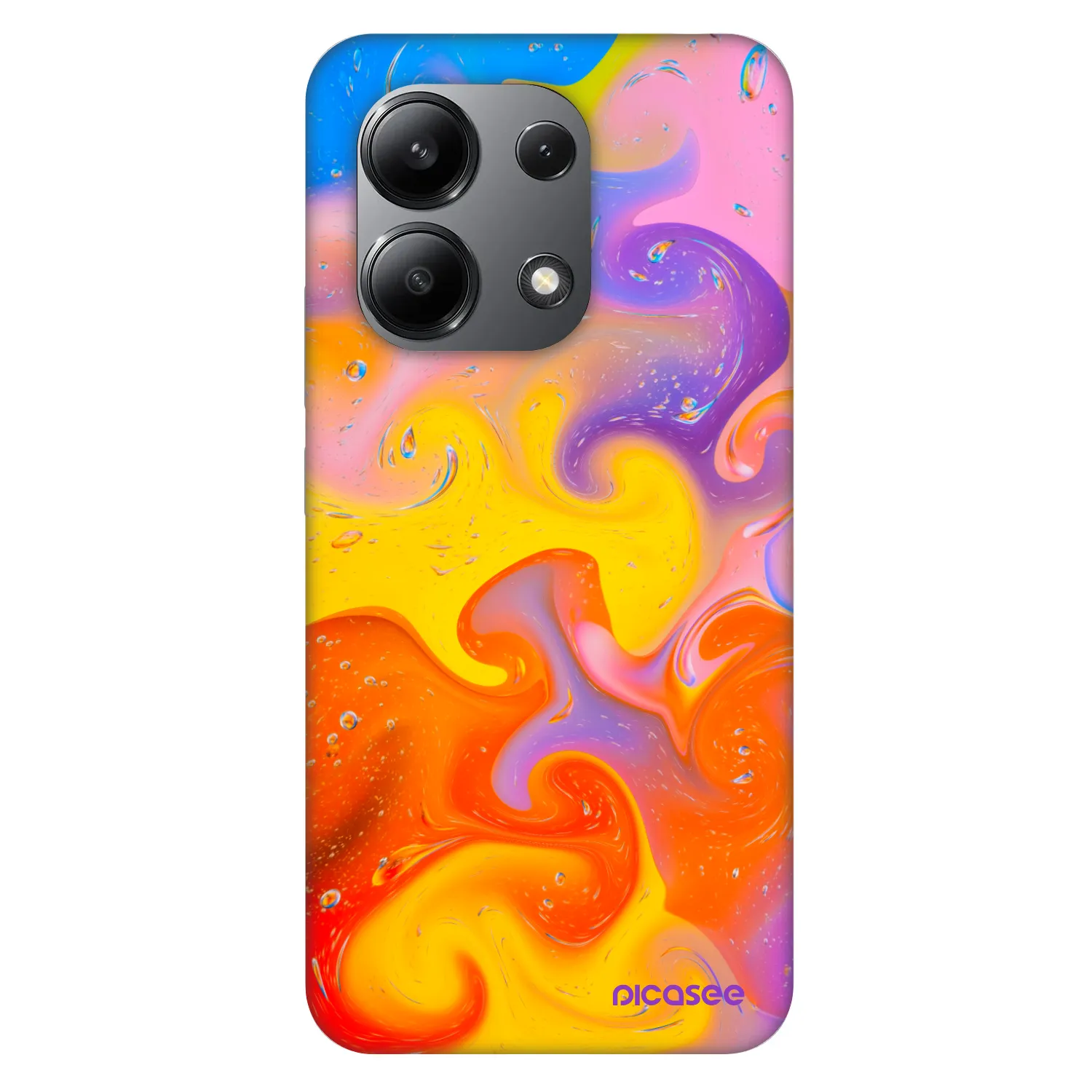 Picasee Fashion Case pentru Xiaomi Redmi Note 13 4G - Bubbles