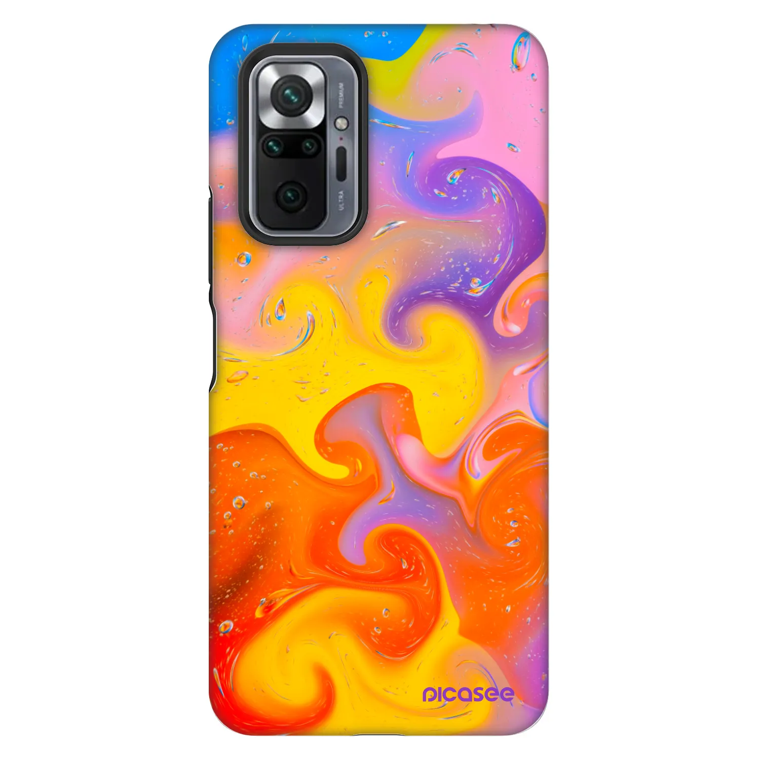 Picasee Fashion Case pentru Xiaomi Redmi Note 10 Pro - Bubbles