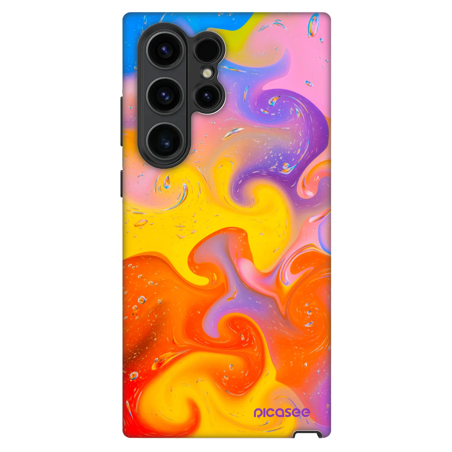 Picasee Fashion Case pentru Samsung Galaxy S22 Ultra 5G - Bubbles