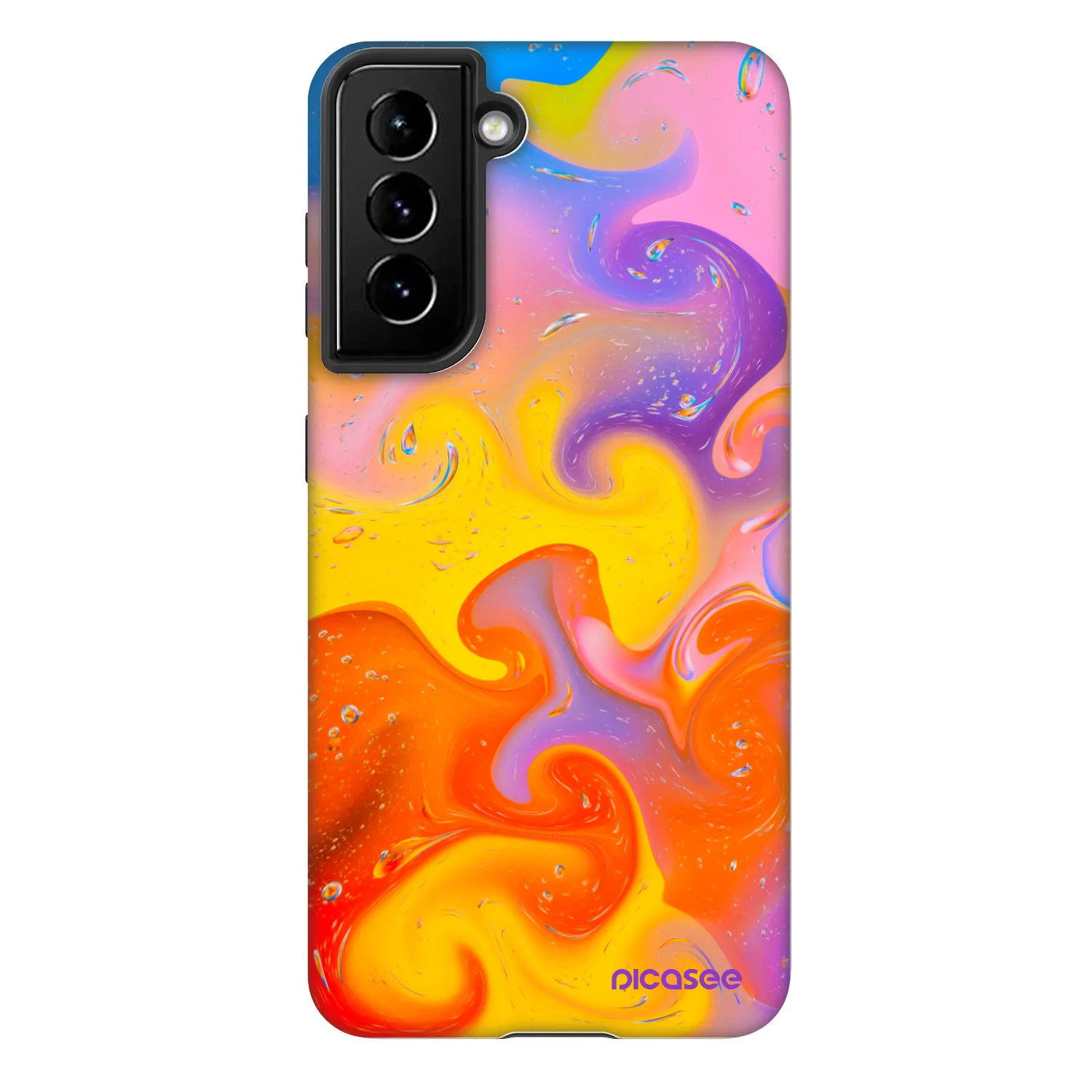 Picasee Fashion Case pentru Samsung Galaxy S21 FE 5G - Bubbles