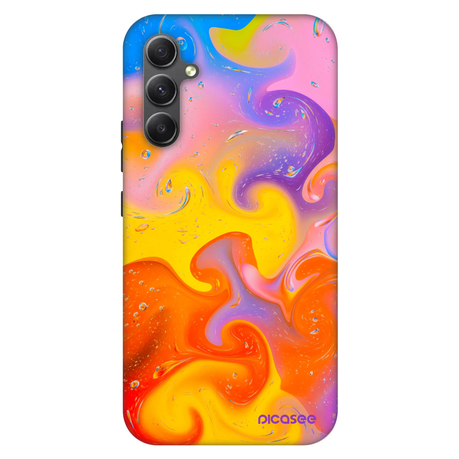 Picasee Fashion Case pentru Samsung Galaxy A34 5G A346B - Bubbles